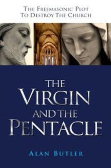 Virgin and the Pentacle – Alan Butler, kirjan kansikuva
