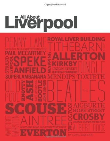 All About Liverpool – David Simpson, kirjan kansikuva