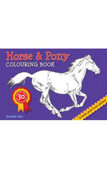 Horse and Pony Colouring Book