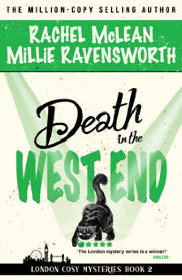 Death in the West End – Rachel McLean, kirjan kansikuva