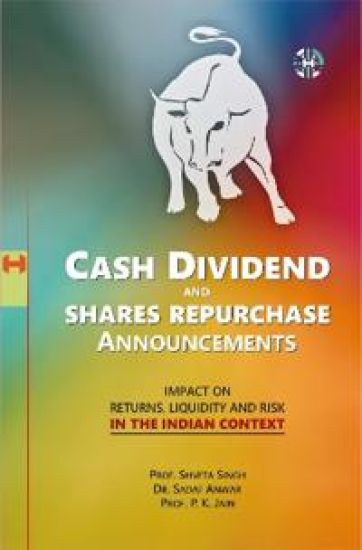 Cash Dividend and Shares Repurchase Announcements – Shveta Singh, kirjan kansikuva