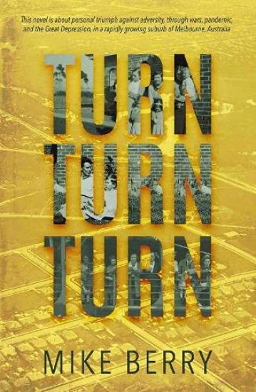 Turn Turn Turn – Mike Berry, kirjan kansikuva