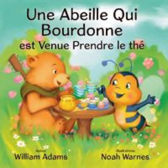 Une Abeille Qui Bourdonne  est Venue Prendre le the