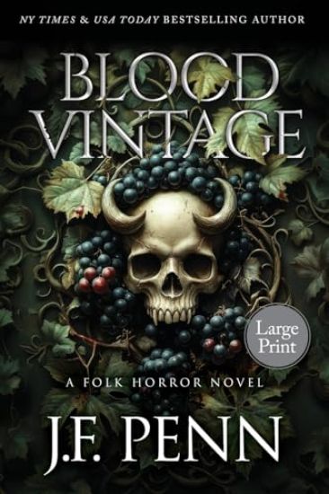 Blood Vintage Large Print