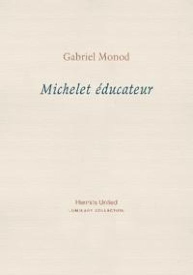 Michelet educateur