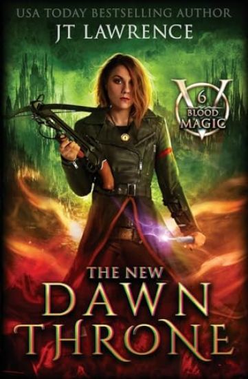 The New Dawn Throne – Jt Lawrence, kirjan kansikuva