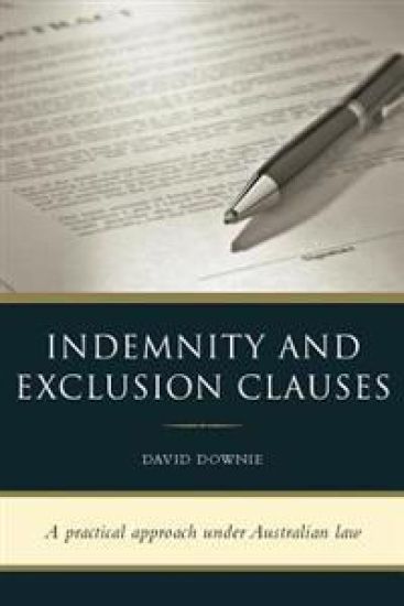 Indemnity and Exclusion Clauses