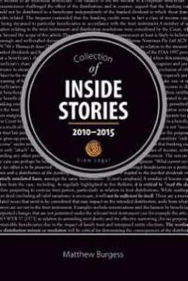 Collection of Inside Stories 2010 - 2015
