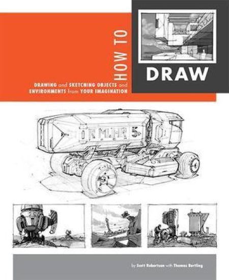 How to Draw – Scott Robertson, kirjan kansikuva
