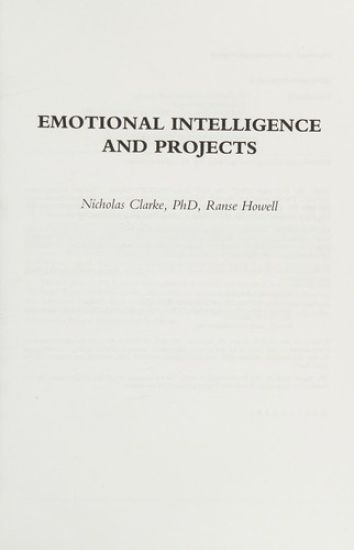 Emotional intelligence and projects