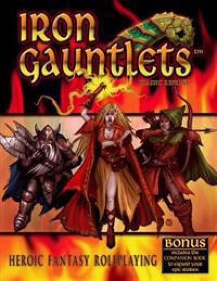 Iron Gauntlets Classic Reprint – Peter C. Spahn, kirjan kansikuva