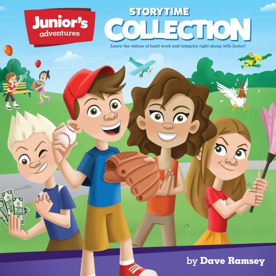 Junior's Adventures Storytime Collection: Teaching Kids How to Win with Money!