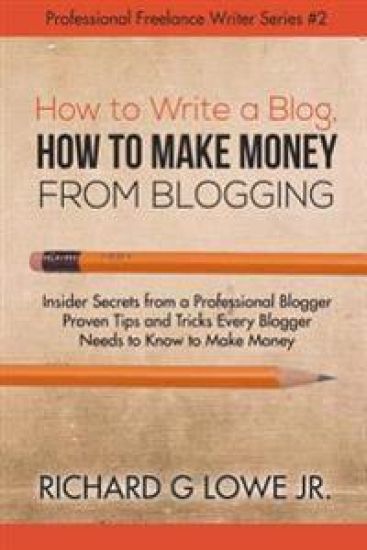 How to Write a Blog, How to Make Money from Blogging: Insider Secrets from a Professional Blogger Proven Tips and tricks Every Blogger Needs to Know t