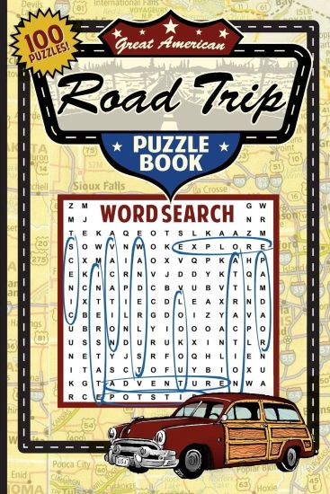Great American Road Trip Puzzle Book (100)