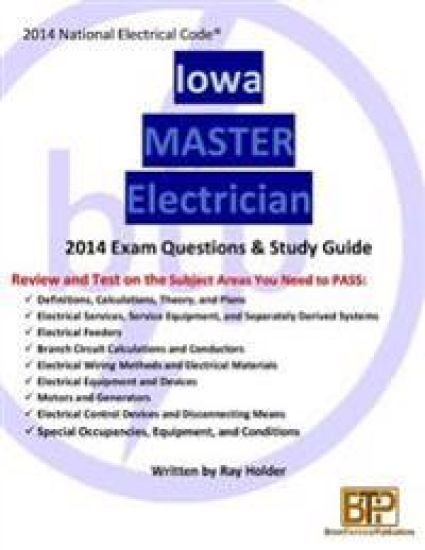 Iowa 2014 Master Electrician Study Guide