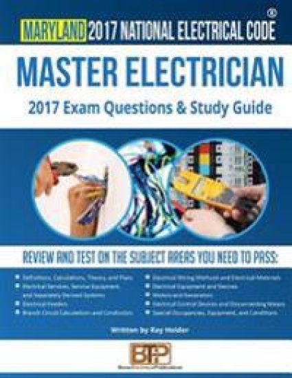 Maryland 2017 Master Electrician Study Guide