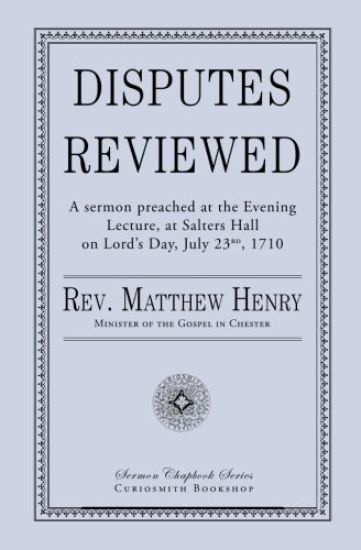 Disputes Reviewed
