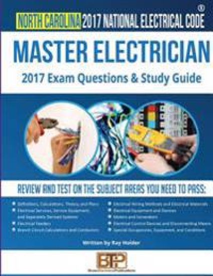 North Carolina 2017 Master Electrician Study Guide