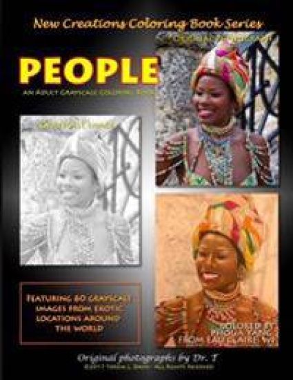 New Creations Coloring Book Series: People