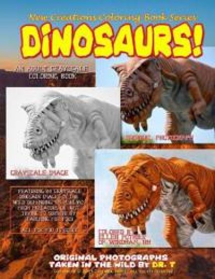 New Creations Coloring Book Series: Dinosaurs!