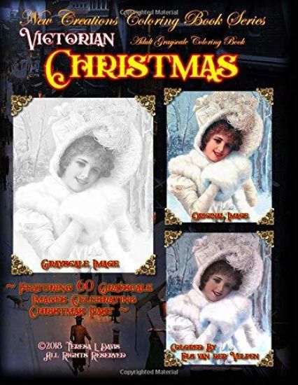 New Creations Coloring Book Series: Victorian Christmas