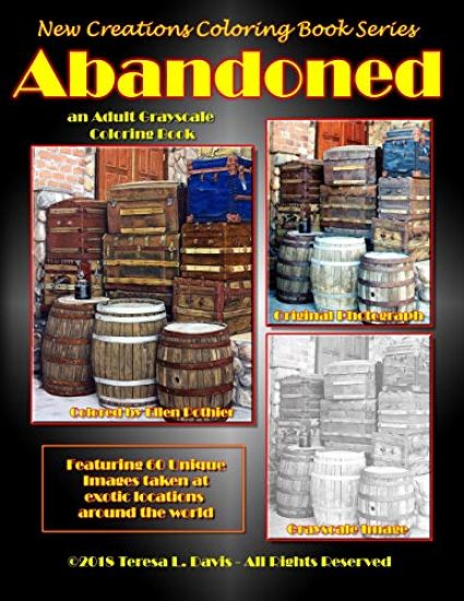New Creations Coloring Book Series: Abandoned