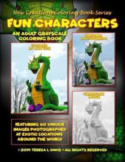 New Creations Coloring Book Series: Fun Characters
