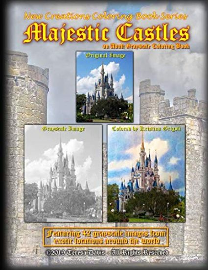New Creations Coloring Book Series: Majestic Castles