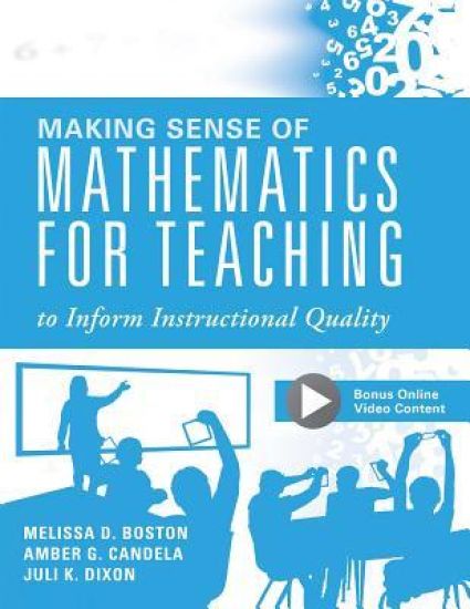 Making Sense of Mathematics for Teaching to Inform Instructional Quality: (applying the Tqe Process in Teachers' Math Strategies)