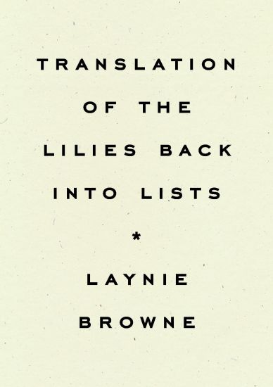 Translating the Lilies Back into Lists