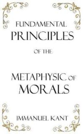 Fundamental Principles of the Metaphysic of Morals – Immanuel Kant, kirjan kansikuva