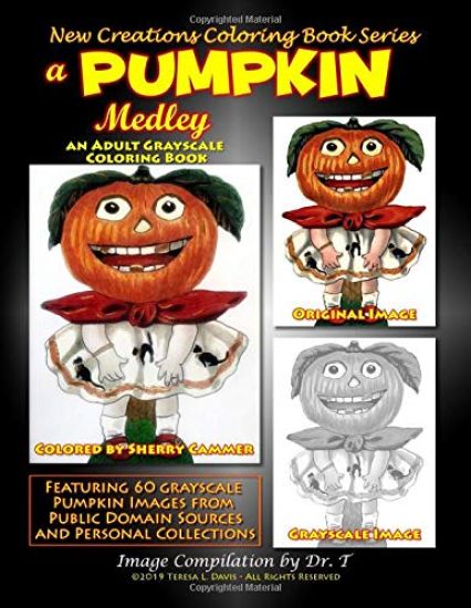 New Creations Coloring Book Series: A Pumpkin Medley