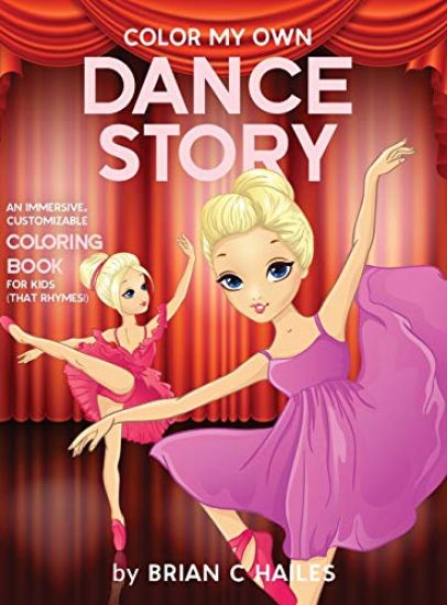 Color My Own Dance Story – Brian C Hailes, kirjan kansikuva
