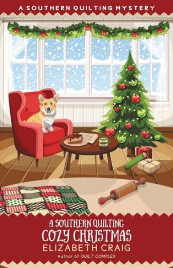 A Southern Quilting Cozy Christmas – Elizabeth Craig, kirjan kansikuva