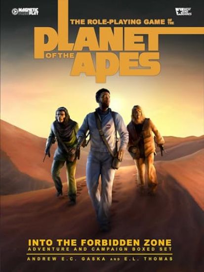 Planet of the Apes RPG Forbidden Zone Adventure Box Role-Playing Game