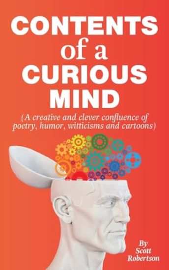 Contents of a Curious Mind – Scott Robertson, kirjan kansikuva