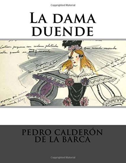 La dama duende – Pedro Calderon De La Barca, kirjan kansikuva