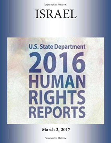 ISRAEL 2016 HUMAN RIGHTS Report