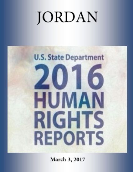 JORDAN 2016 HUMAN RIGHTS Report