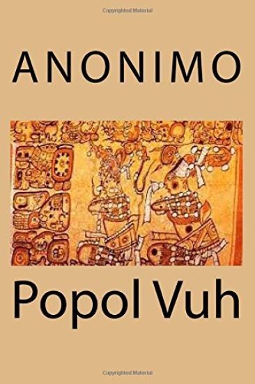 Popol Vuh – Anonimo Anonimo, kirjan kansikuva