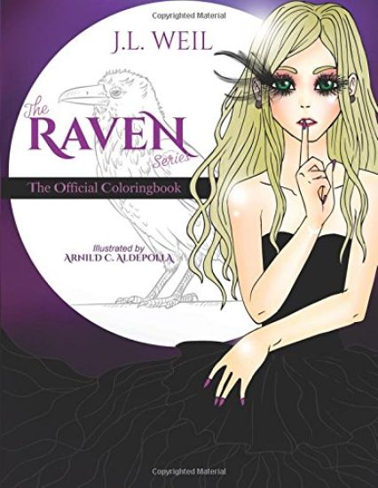 Raven Series Coloring Book