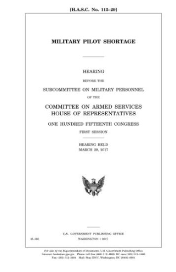 Military pilot shortage
