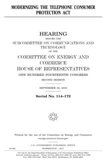 Modernizing the Telephone Consumer Protection Act