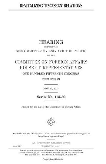 Revitalizing U.S.-ASEAN relations