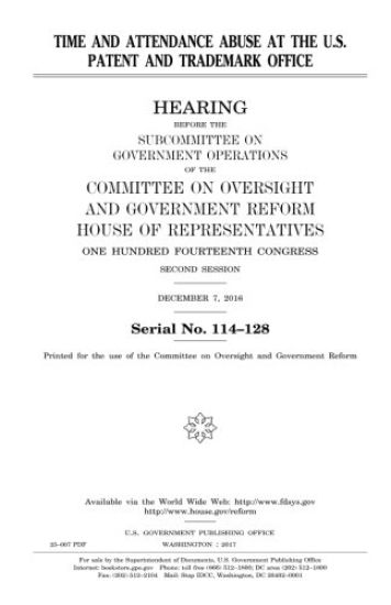 Time and attendance abuse at the U.S. Patent and Trademark Office