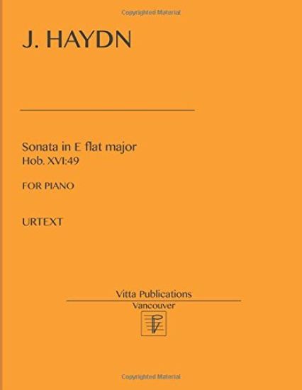 Sonata in E flat major: Hob.XVI:49 URTEXT