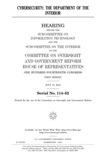 Cybersecurity: the Department of the Interior