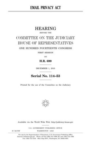 Email Privacy Act