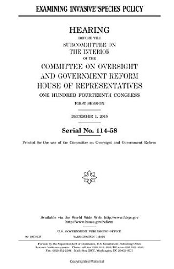 Examining invasive species policy