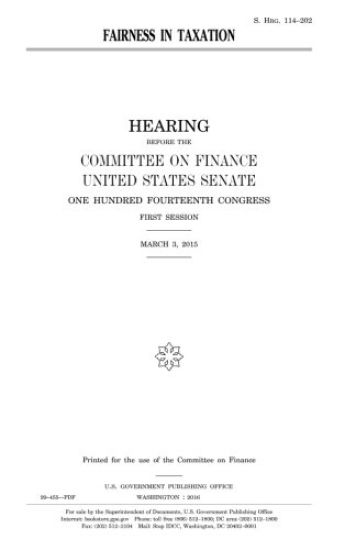 Fairness in taxation